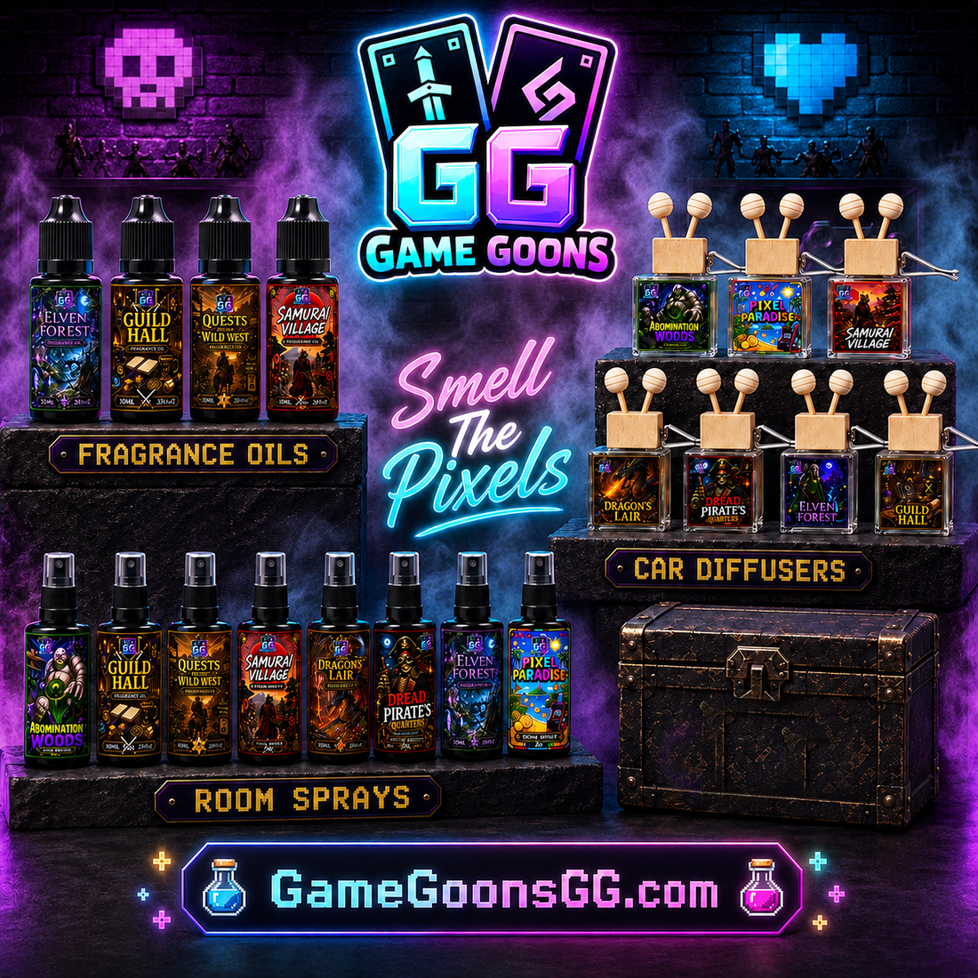 Immersive Video Game Fragrances now available!
