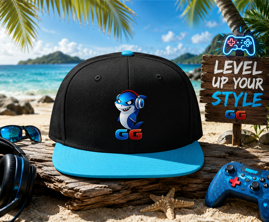 Flat Bill Hat GG Shark
