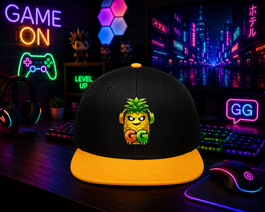 Flat Bill Hat GG Pineapple