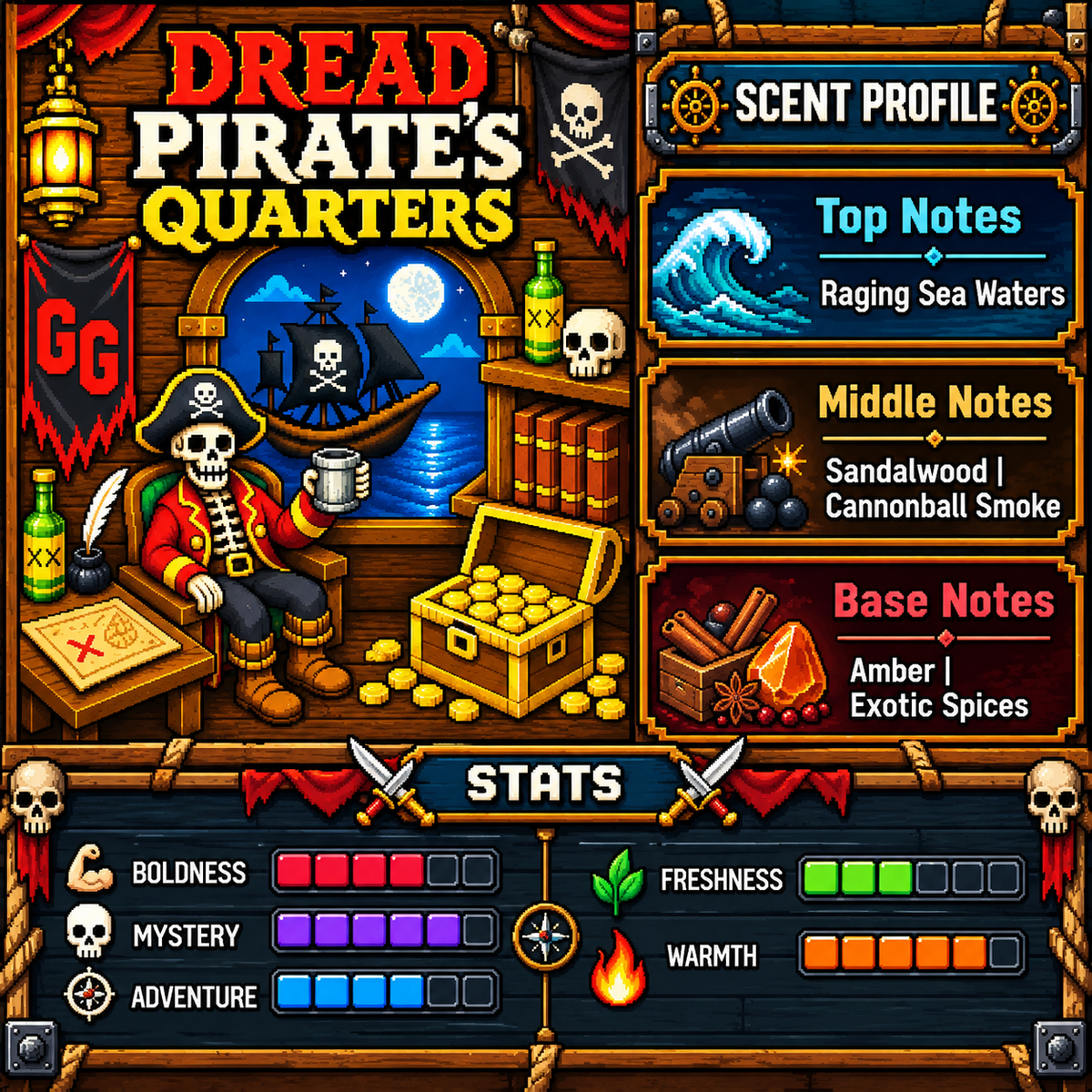 Dread Pirate's Quarters