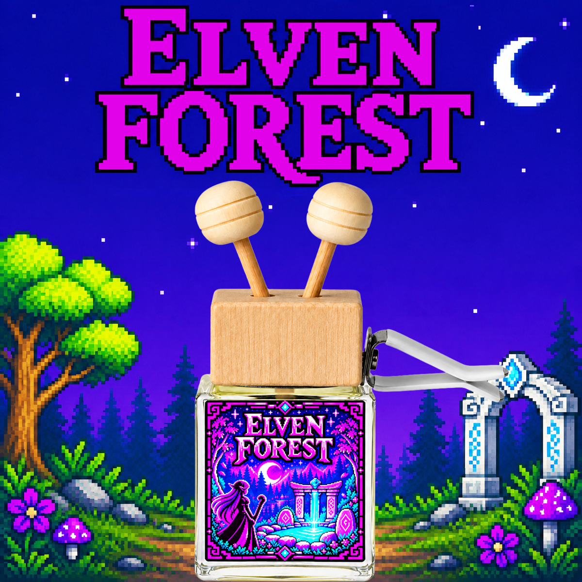 Elven Forest Car Air Freshener