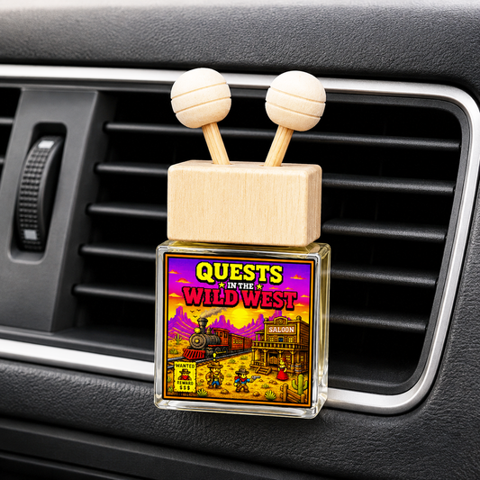 Quests in The Wild West Car Air Freshener