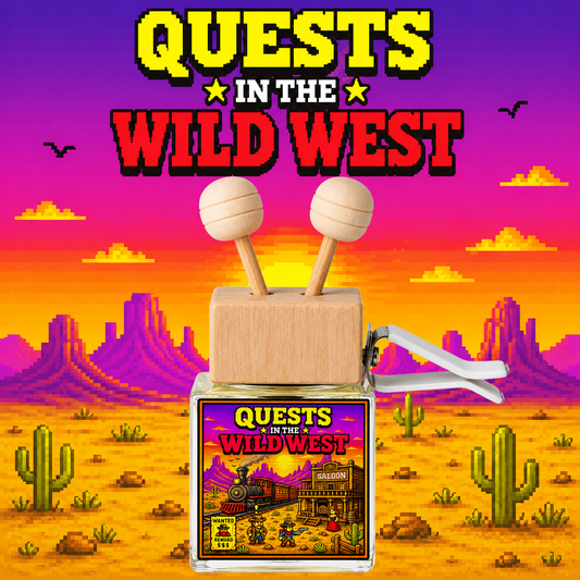 Quests in The Wild West Car Air Freshener