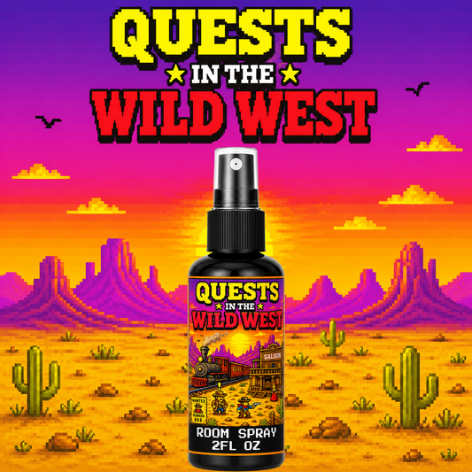 Quests in The Wild West Room Spray