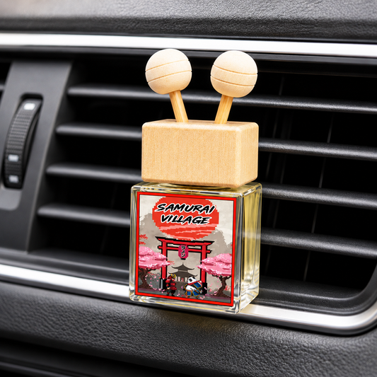 Samurai Village Car Air Freshener